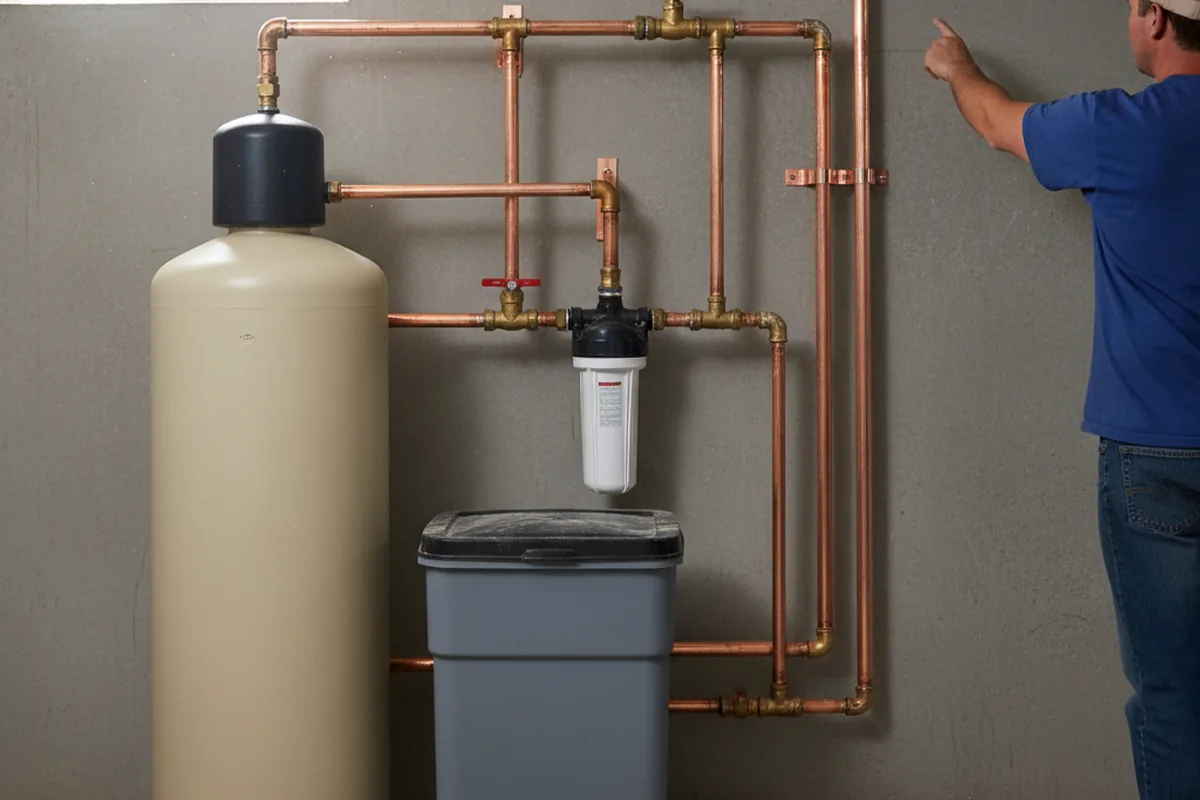 Whole-house water treatment system installed in Richmondville